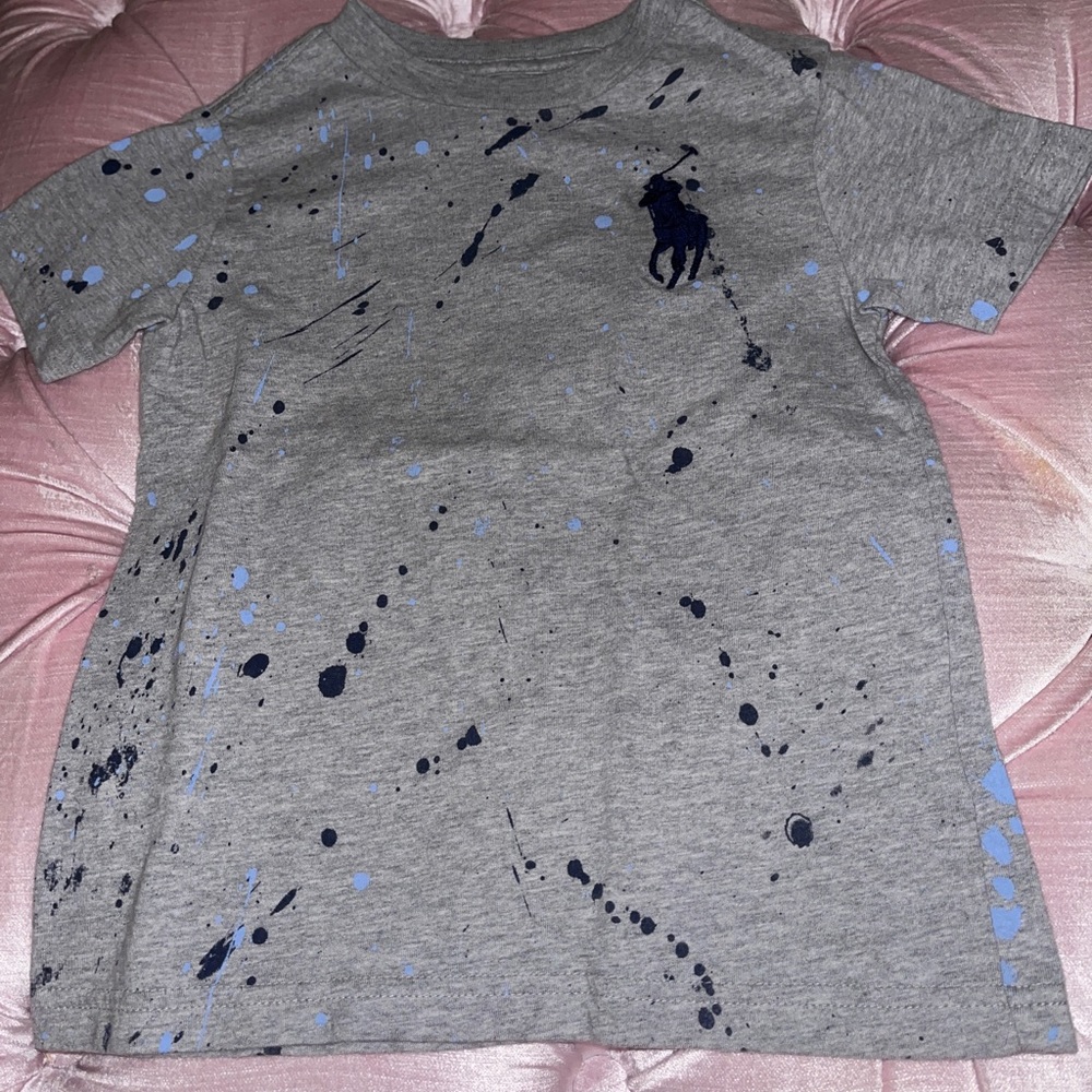 Polo Tye dye t-shirt with big polo horse. Size 3/3T boys. Very good condition
